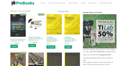 Desktop Screenshot of probooks.com.br